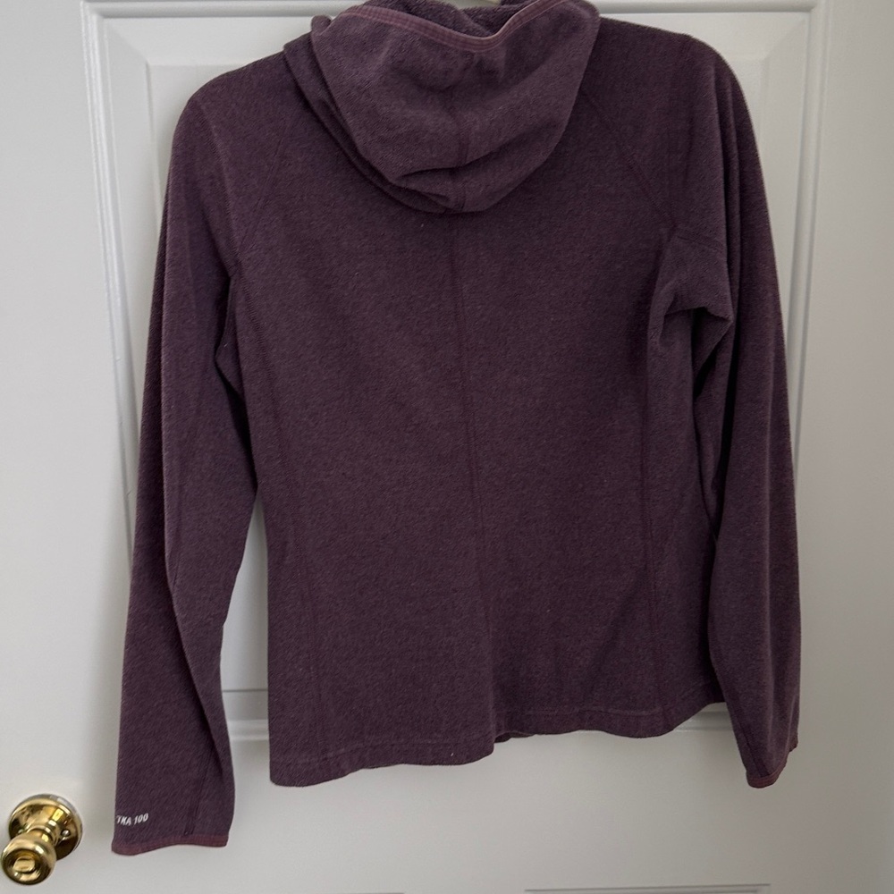 The North Face Women's TKA 100 Grape Fleece Full Zip Hoodie - Size Medium - Picture 8 of 12